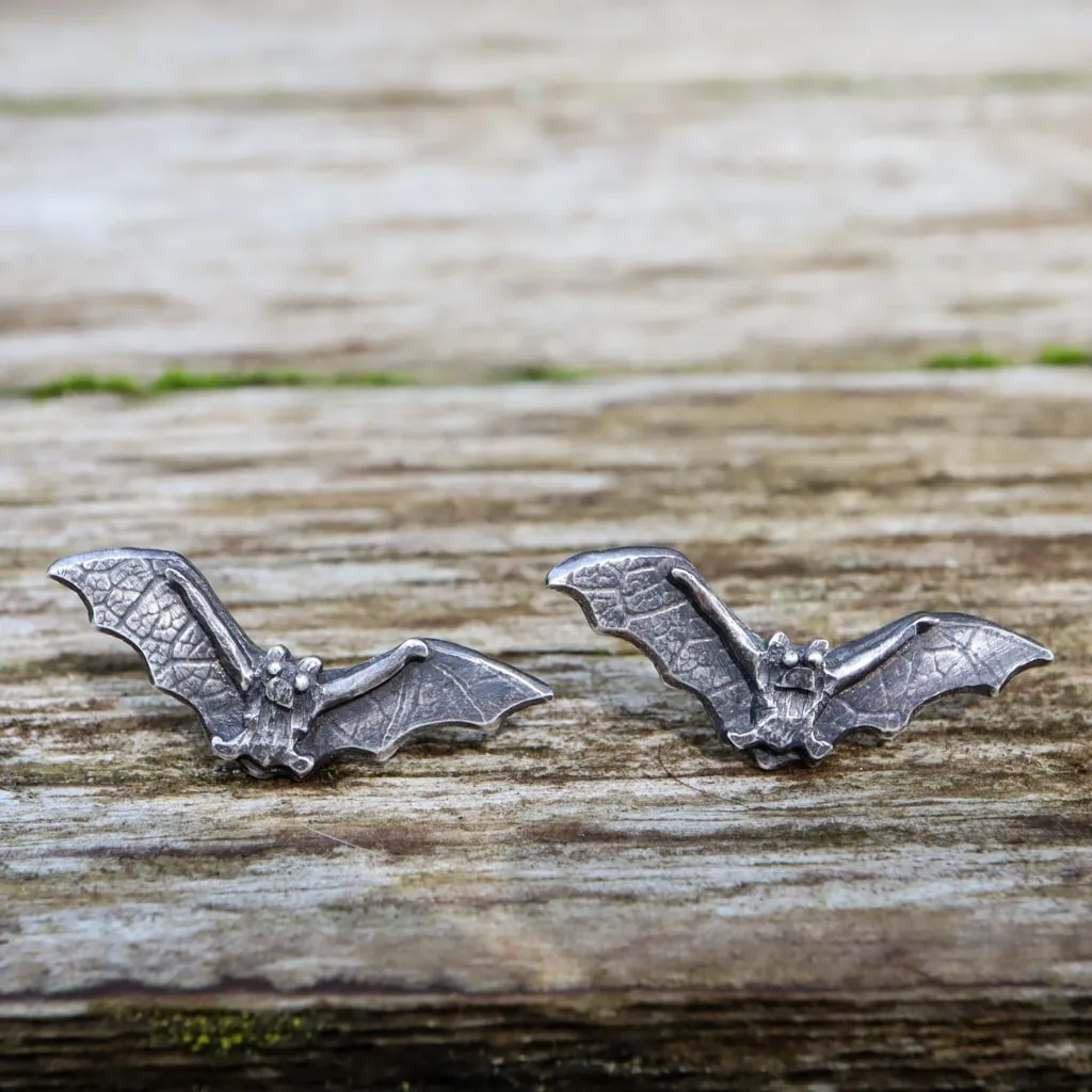 The Tiniest of Tiny Baby Bat Earrings