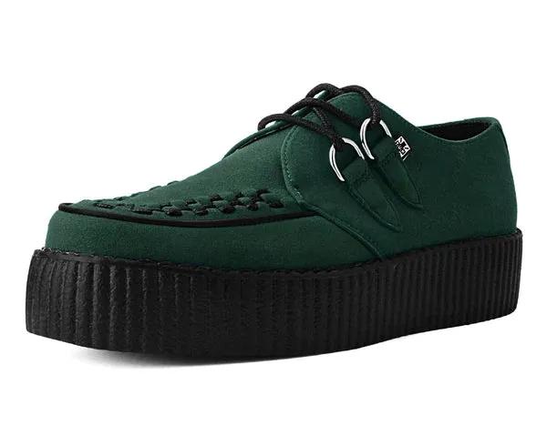 T.U.K. Dark Cedar Faux Suede Creeper