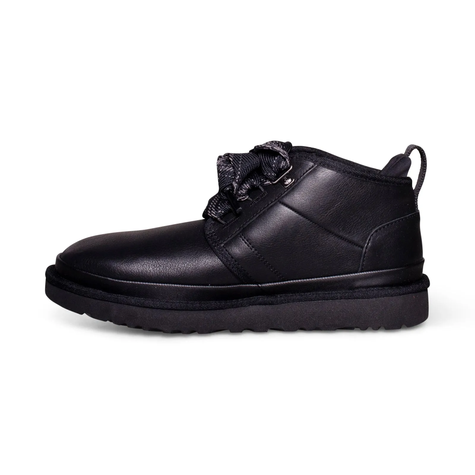 UGG Neumel FT Black Leather Boots - Men's