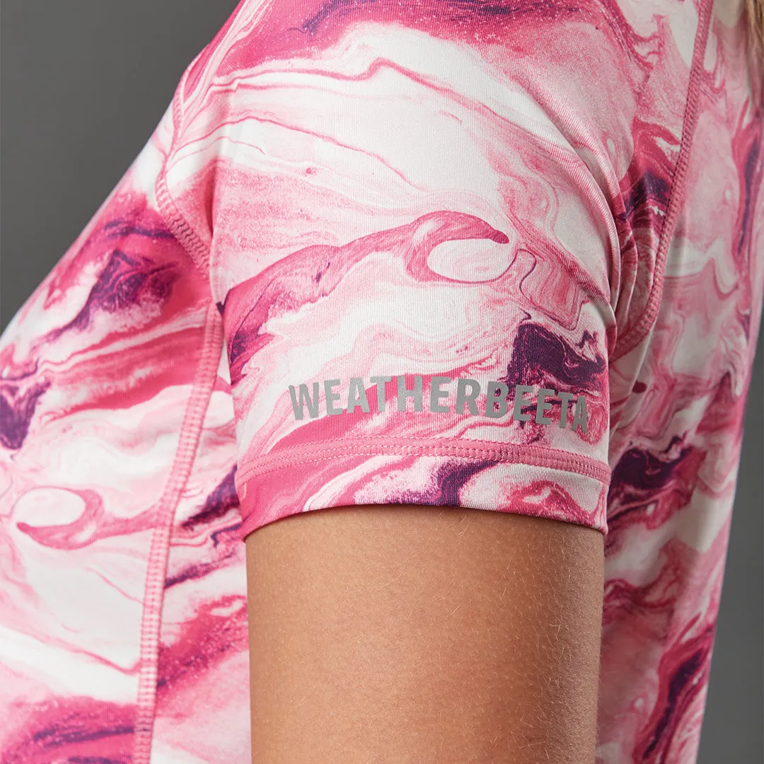 Weatherbeeta Ruby Printed Short Sleeve Top