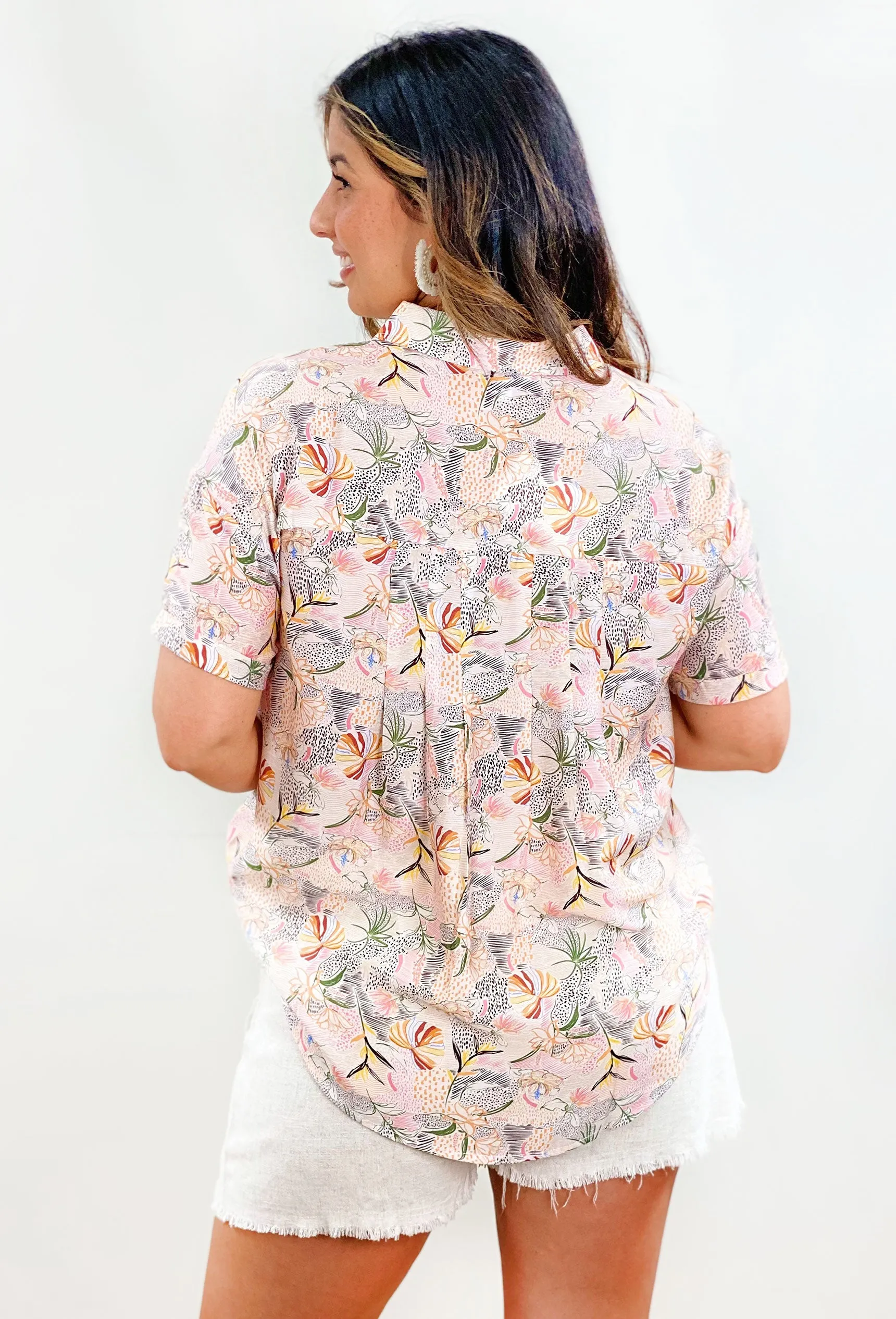 Wildest Dreams Button Up Top