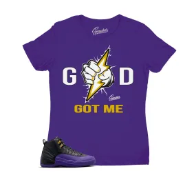 Womens - Field Purple 12 God Got Me Shirt