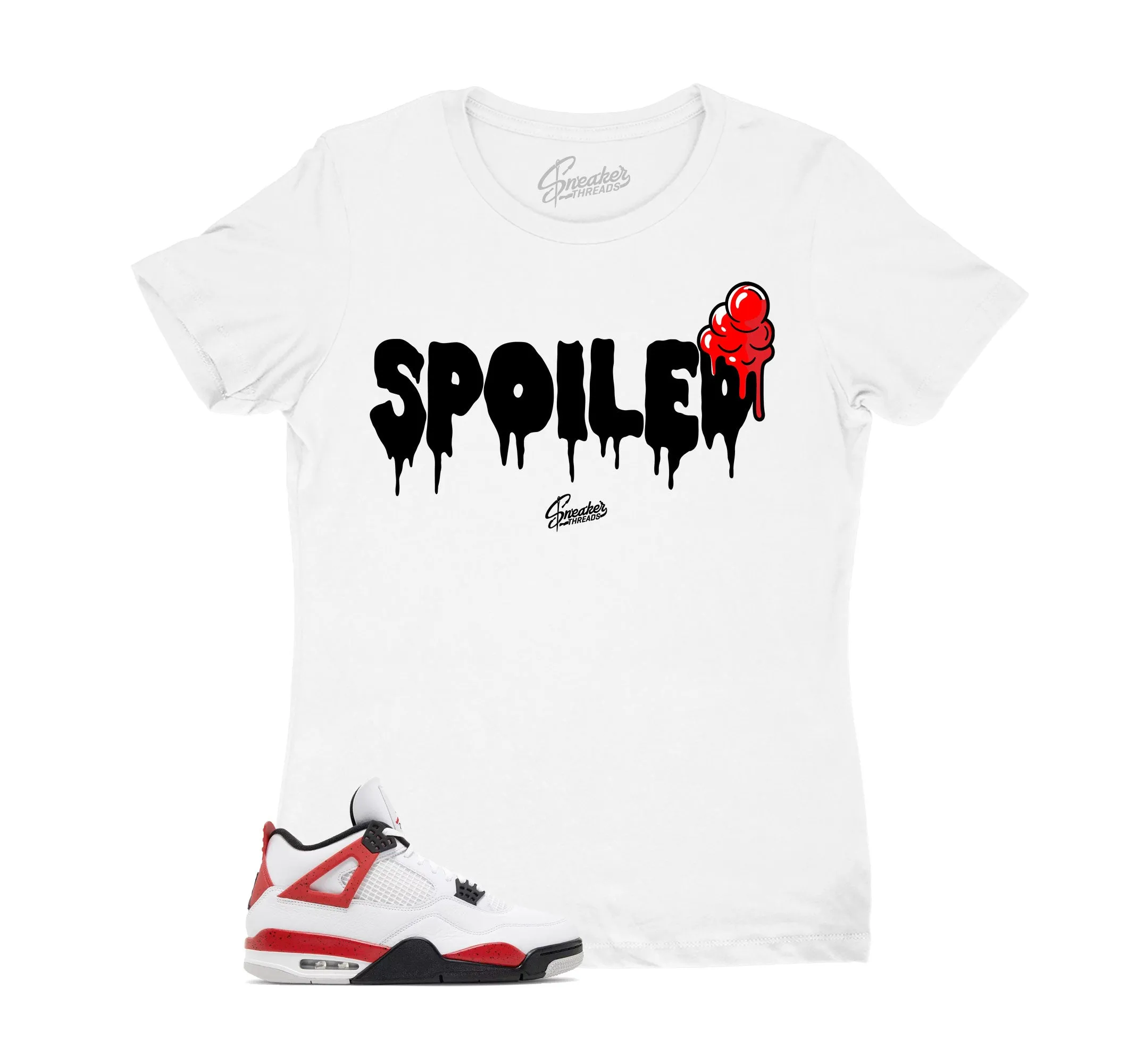 Womens - Red Cement 4 Spoiled Shirt