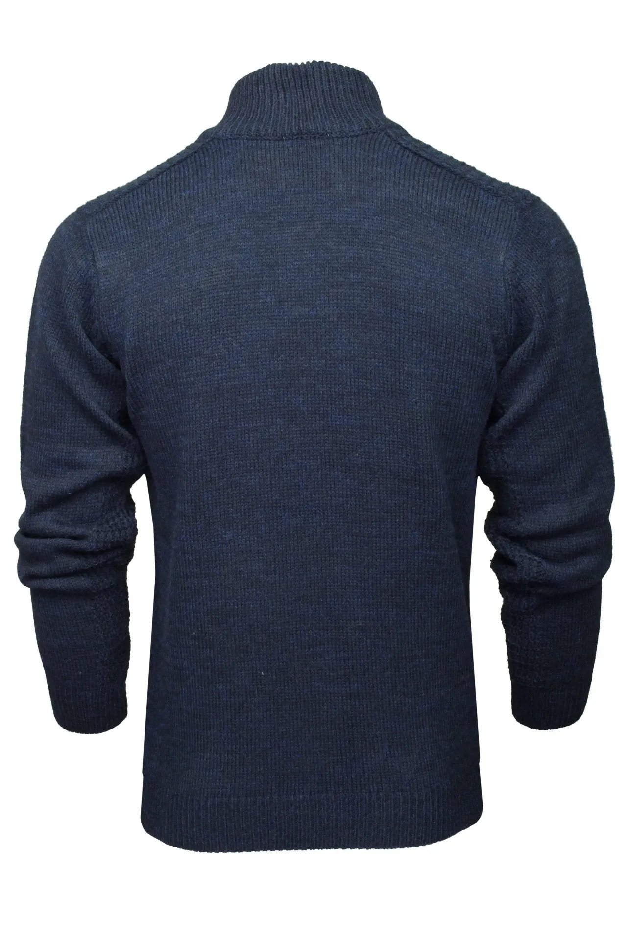 Xact Mens 3 Button Funnel Neck Jumper