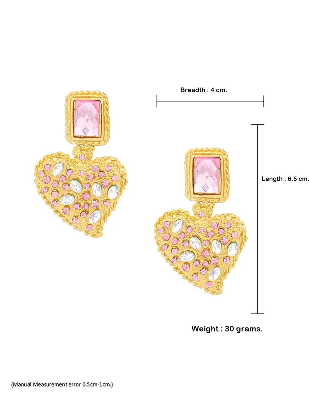 Zaarin Hearts Earring