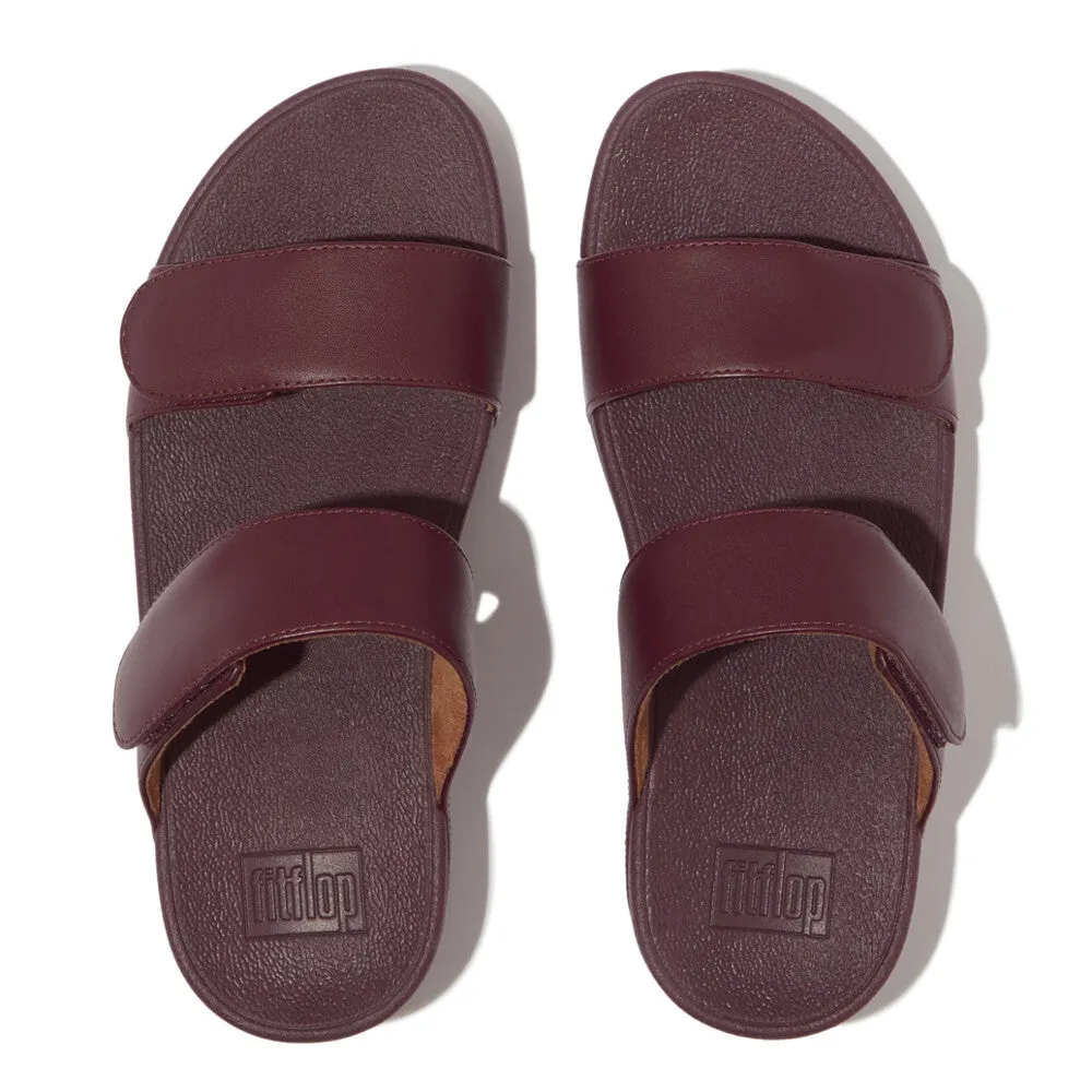 รองเท้าแตะ ผู้หญิง รุ่น LULU ADJUSTABLE LEATHER SLIDES